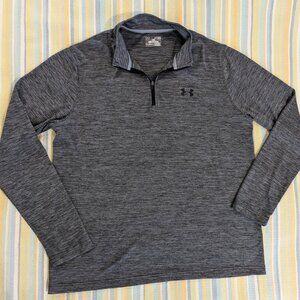 ⭐ Under Armour Loose Heat Gear gray pullover XL